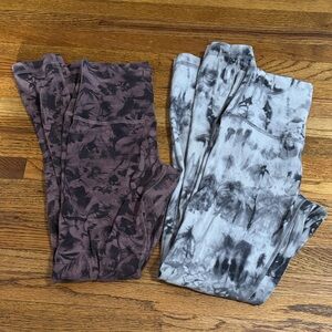 lululemon athletica women’s lot of 2 pairs of Align leggings